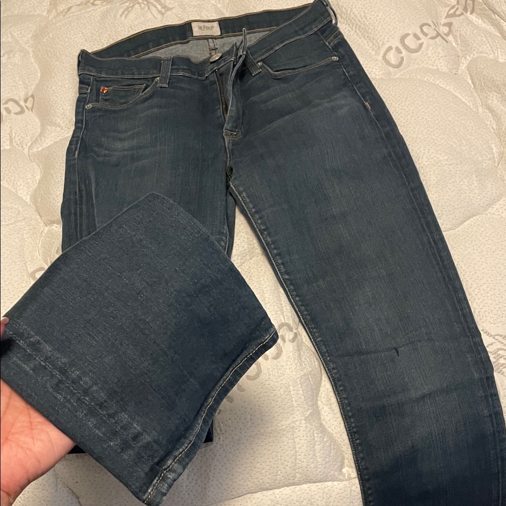 Hudson Jeans Dark Blue Flare & Wide Leg